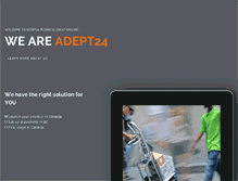 Tablet Screenshot of adept24.com